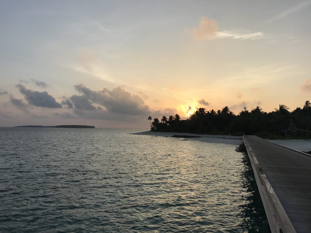 st. regis maldives sunrise 