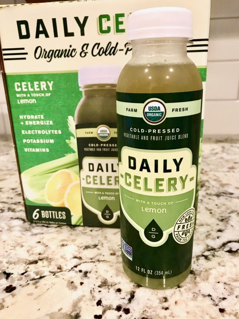 daily celery and lemon juice