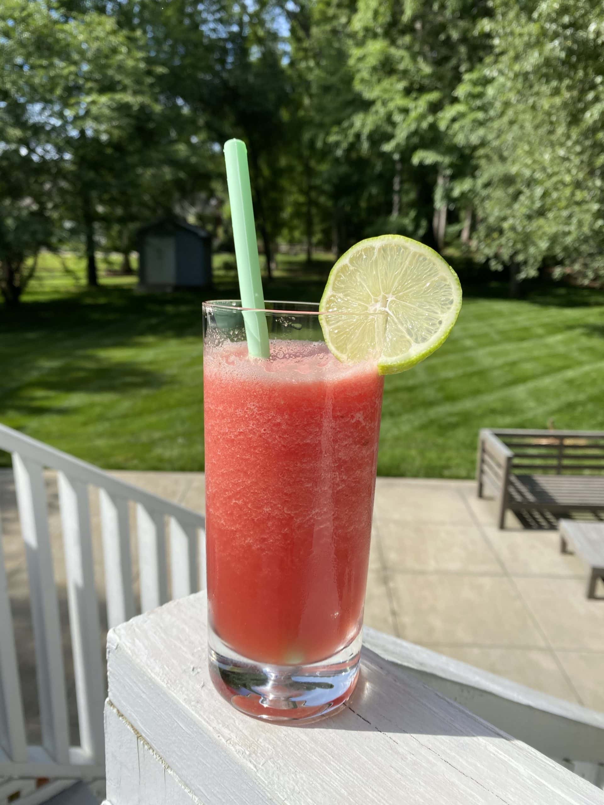 Skinny Watermelon Agave Margarita Poptail — The Skinny Fork